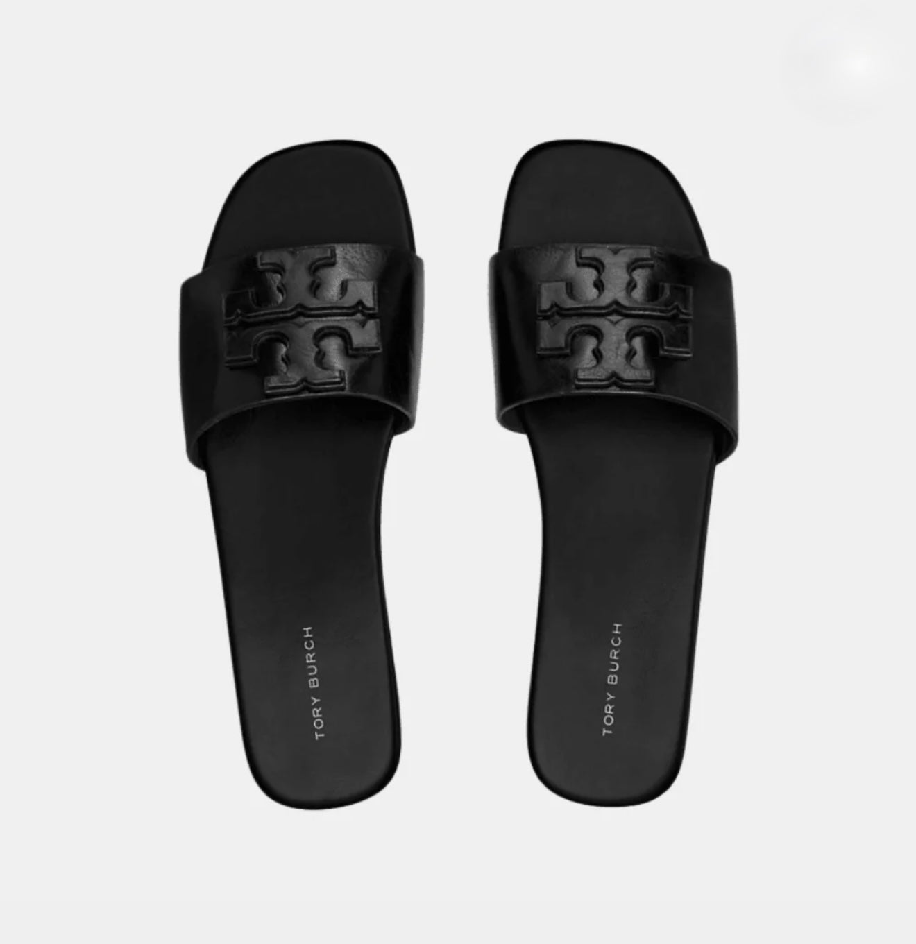 Tory Burch Ines Single Band Slide Black