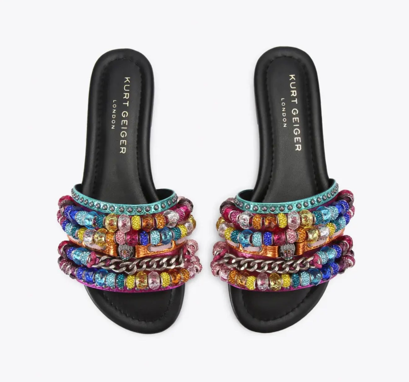 Kurt Geiger Southbank Bead Flats