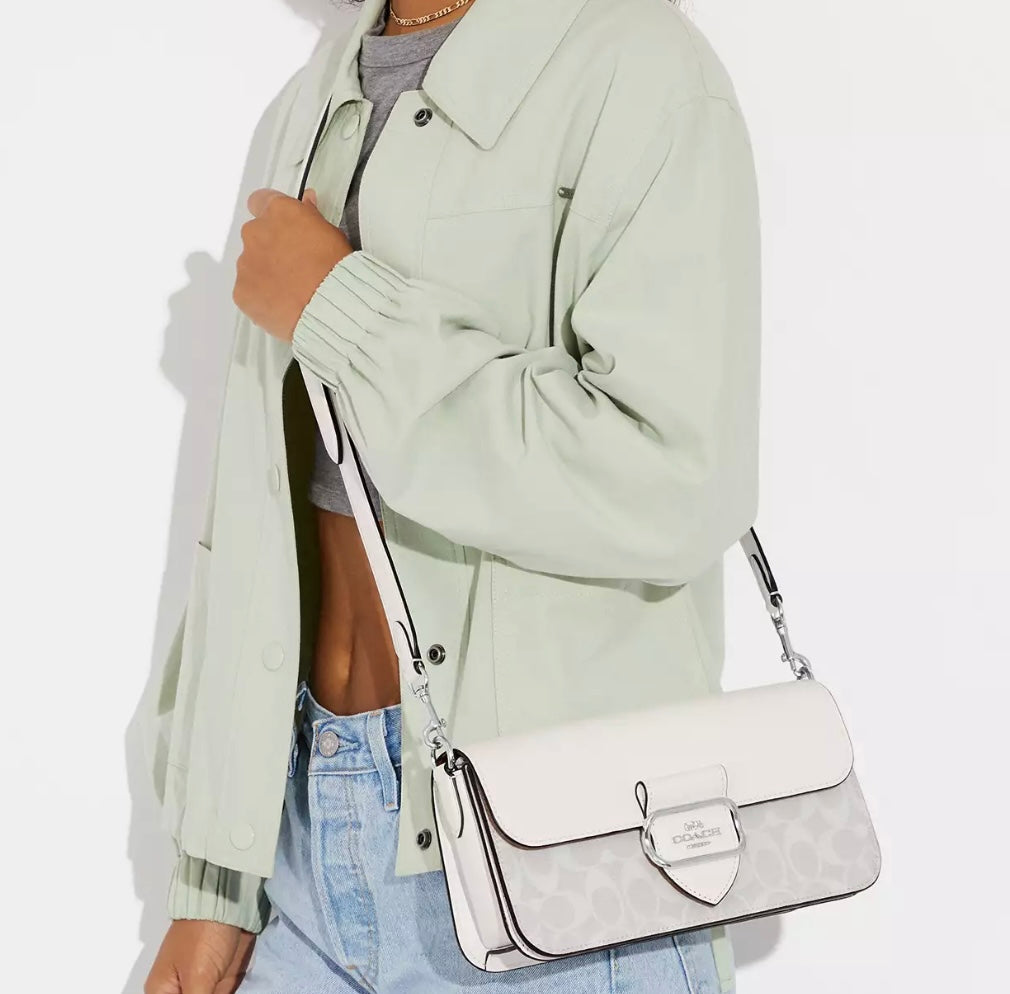 Coach Morgan Crossbody Bag (White)