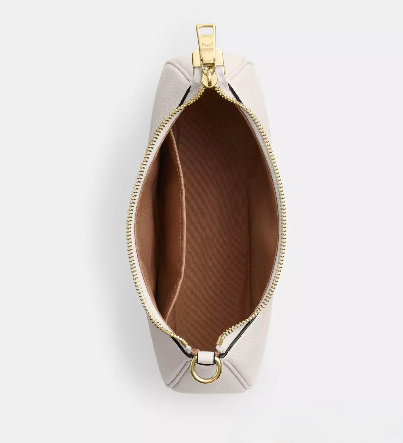 Coach Teri Shoulder Bag in Signature Canvas (White)