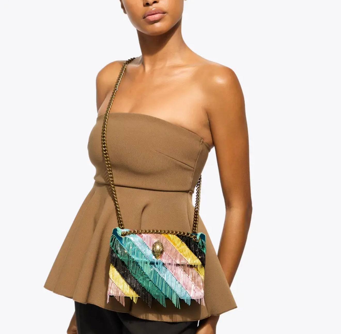 Kurt Geiger Fringe Kensington Bag