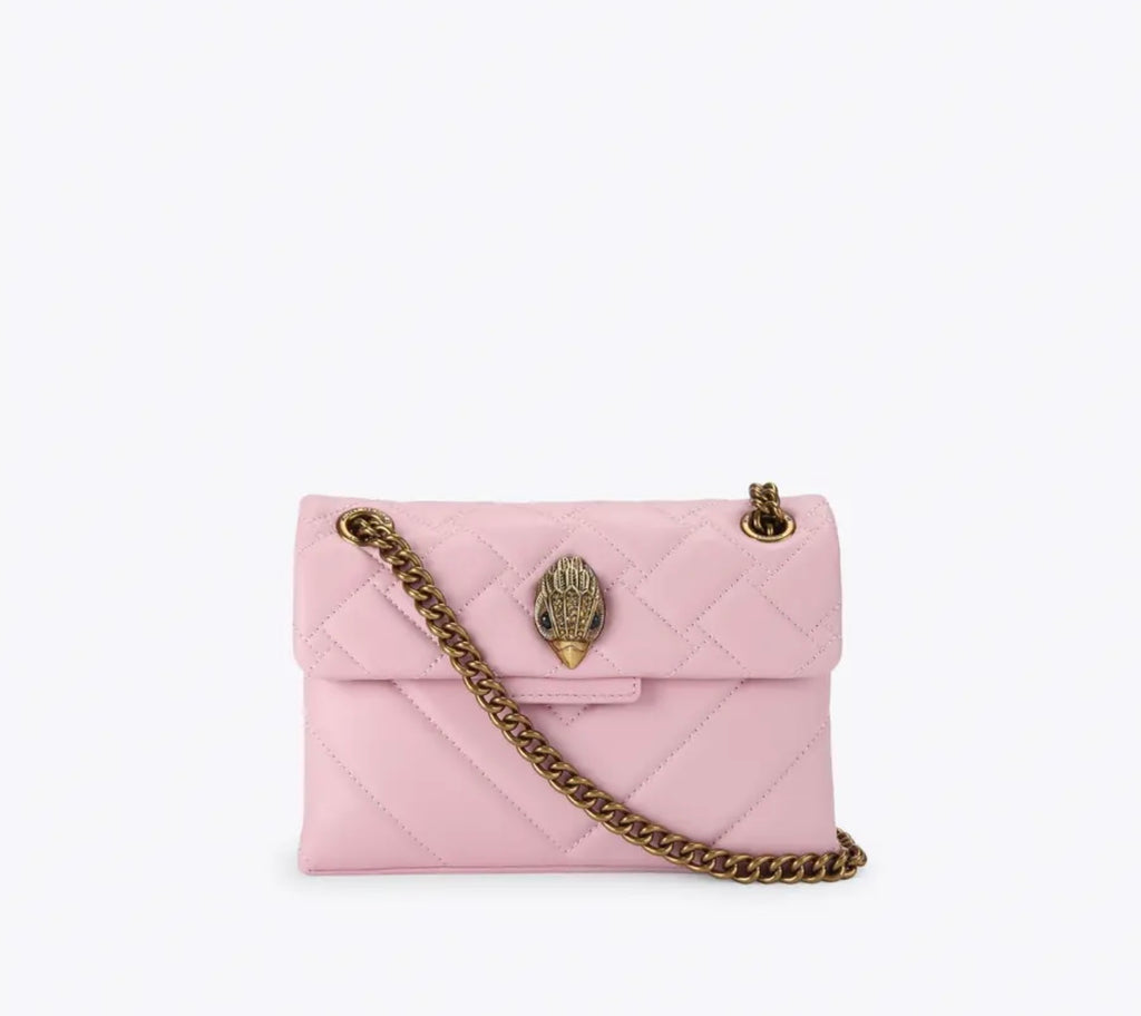 Kurt Geiger Leather Kensington Bag (Pale Pink)