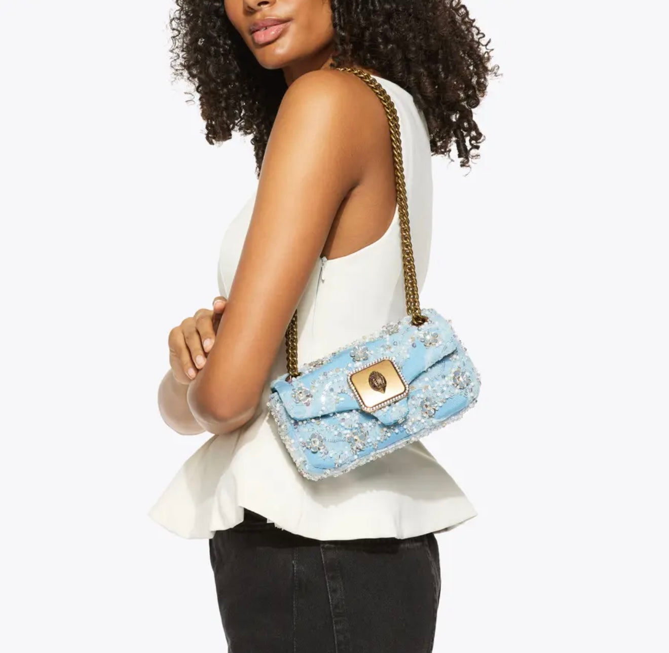Kurt Geiger Pimlico Bag (Blue Pale Combination)