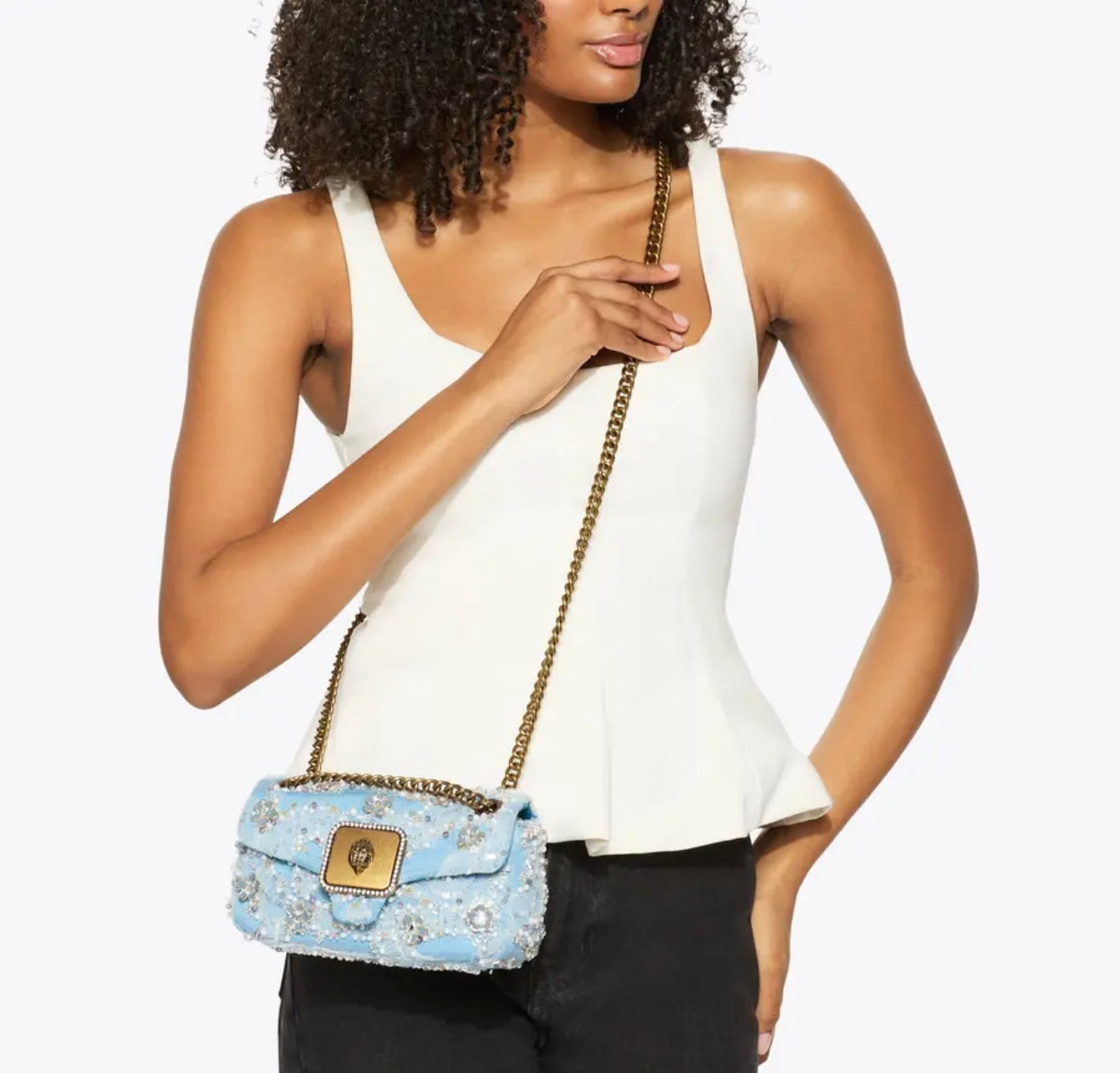 Kurt Geiger Pimlico Bag (Blue Pale Combination)