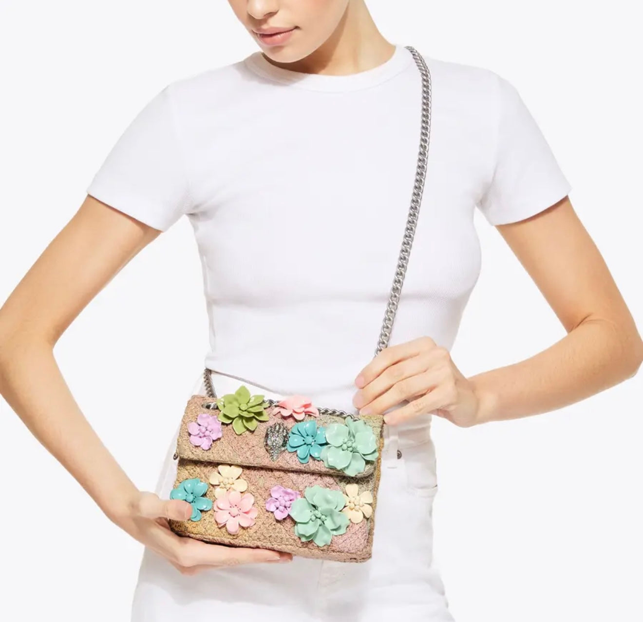 Kurt Geiger 3D Flower Bag - Small