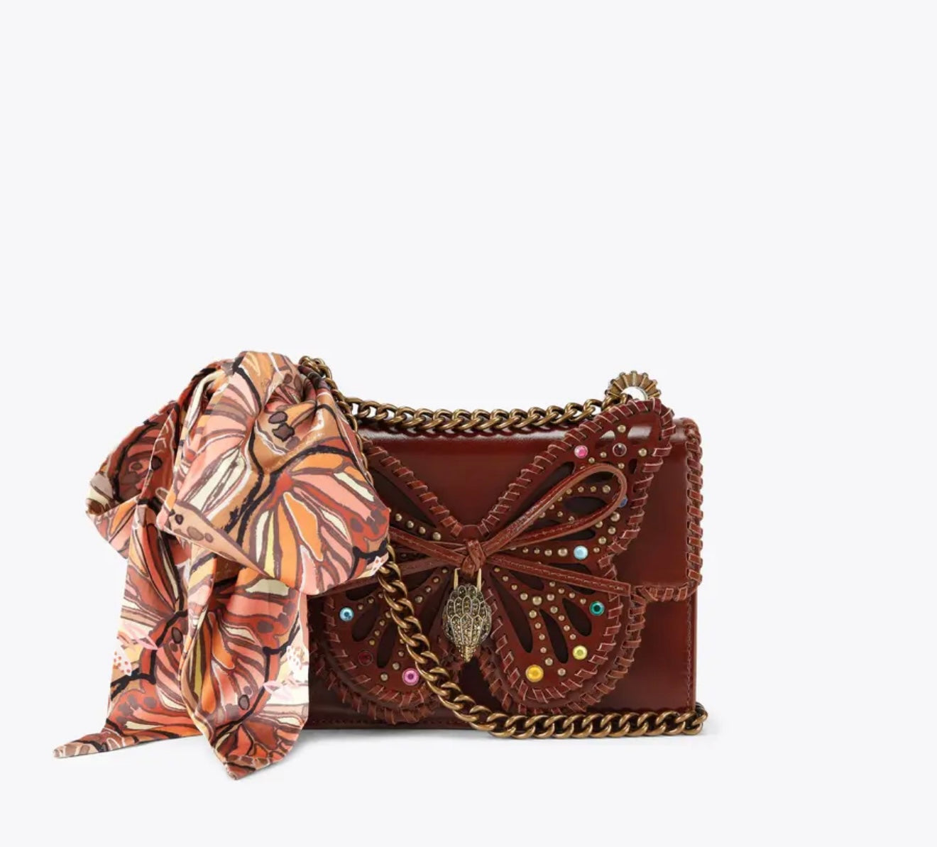 Kurt Geiger Shoreditch Butterfly Bag (Brown)