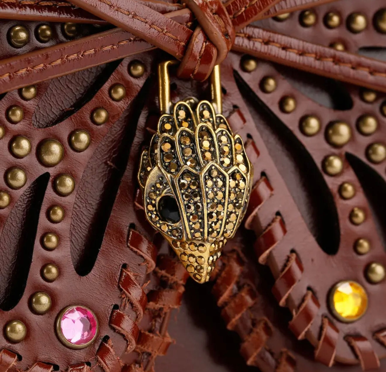 Kurt Geiger Shoreditch Butterfly Bag (Brown)