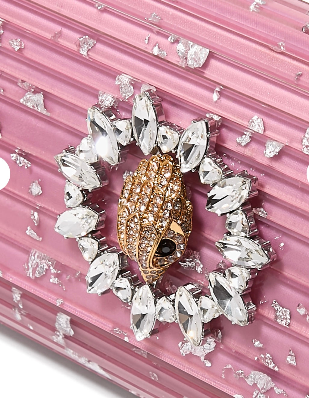 Kurt Geiger Party Eagle Clutch (Pink)
