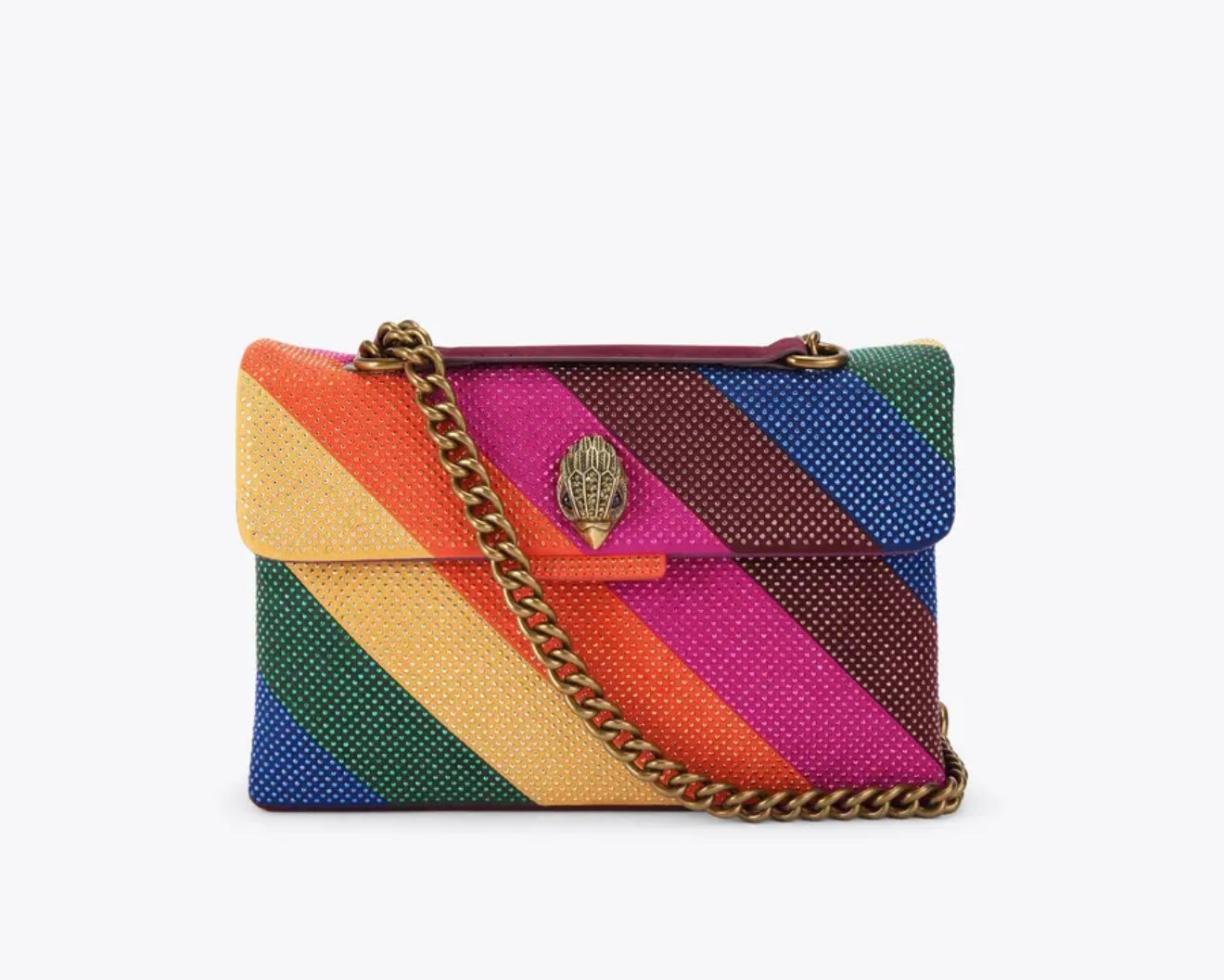 Kurt Geiger Crystal Kensington Bag (Multi) - Large
