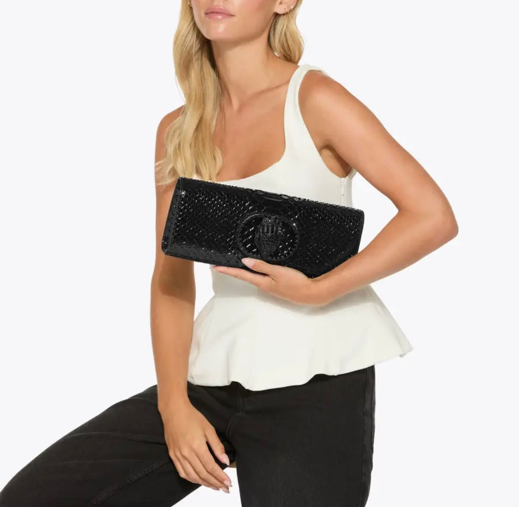 Kurt Geiger Chelsea Drench Long Clutch (Black)