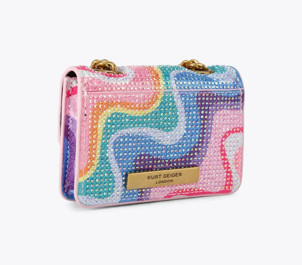 Kurt Geiger Mirco Kensington Bag (Rainbow Swirl)