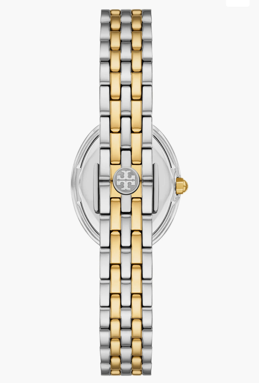 Tory Burch Oval Watch - Pink Mother Of Pearl Dial (2-tone-Pink)