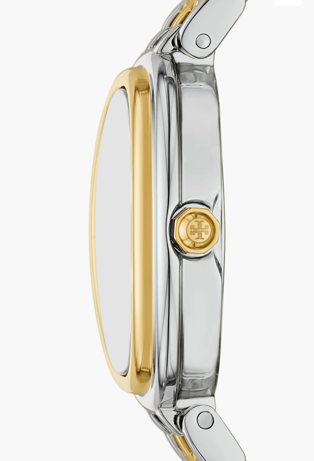 Tory Burch Oval Watch - Pink Mother Of Pearl Dial (2-tone-Pink)