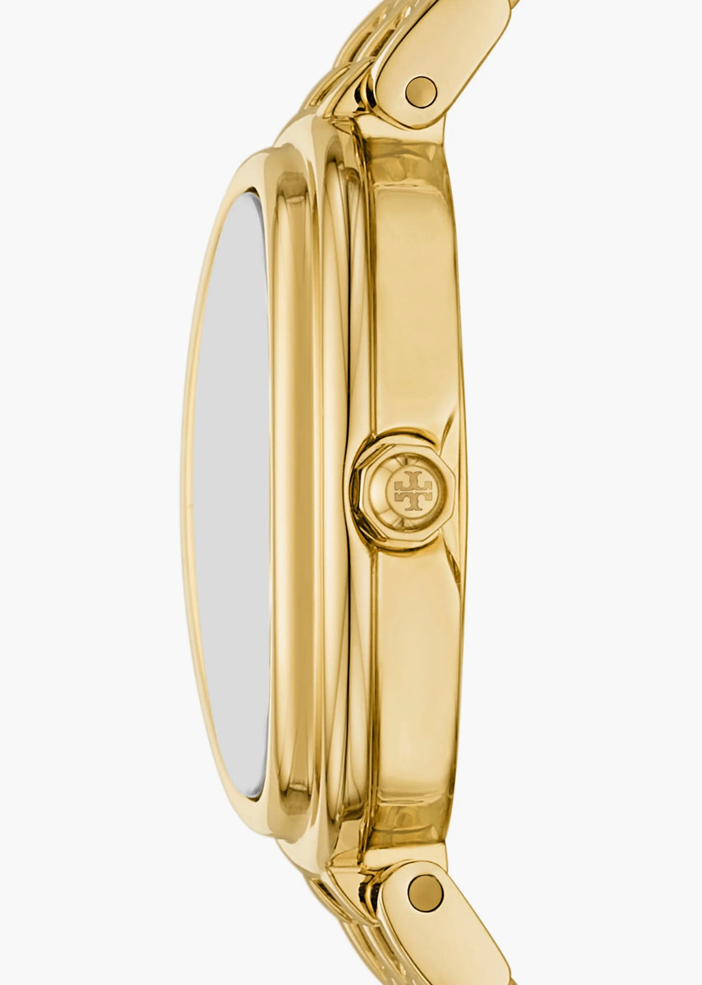 Tory Burch Oval Watch Malachite Dial (Gold-Green)