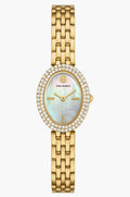 Tory Burch Oval 2-Tone Bracelet Watch