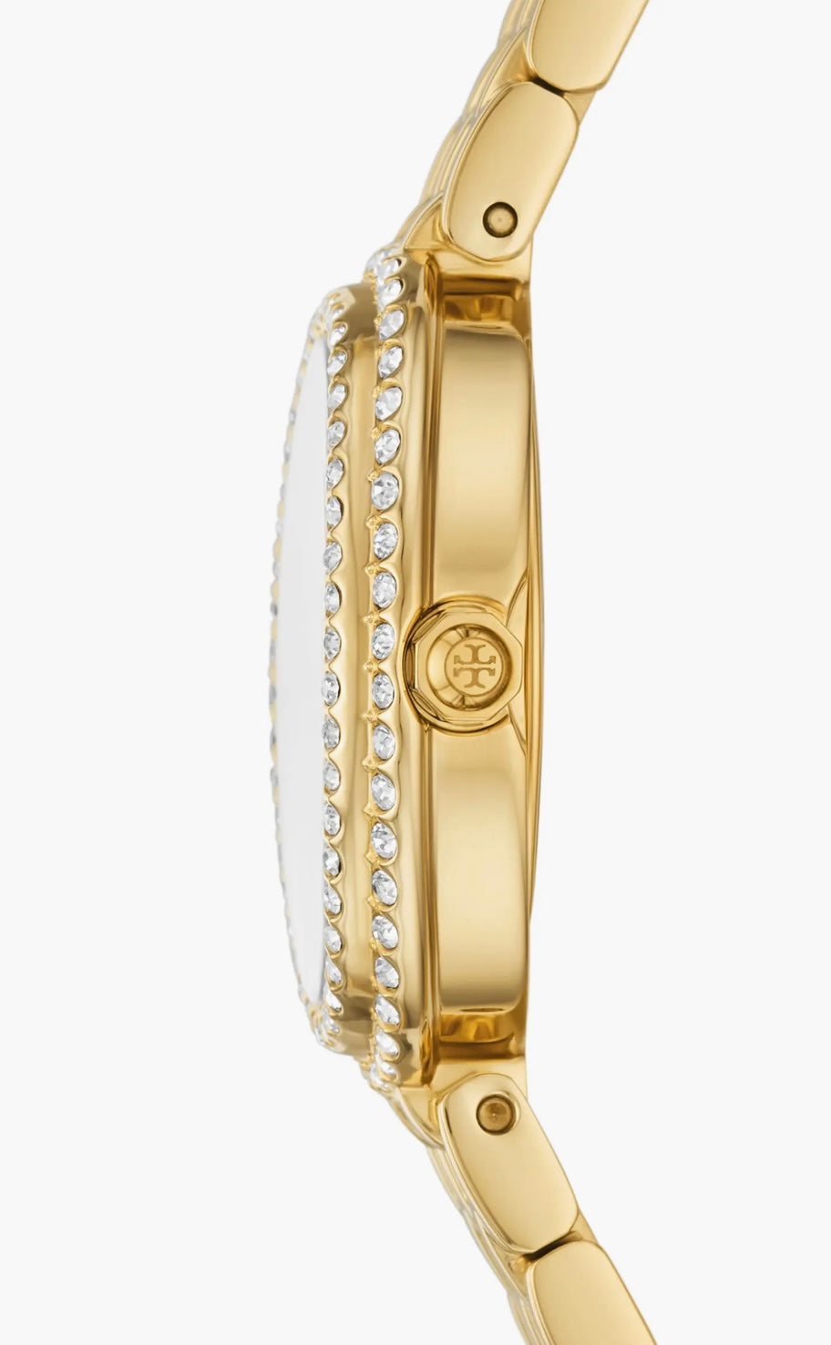 Tory Burch Oval 2-Tone Bracelet Watch