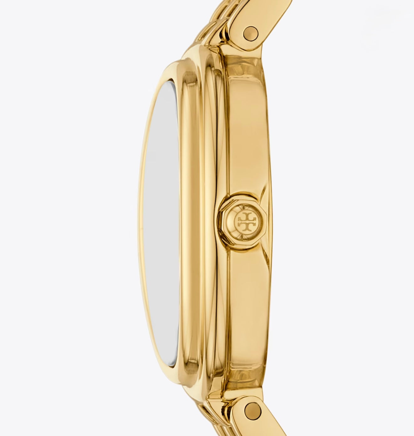 Tory Burch Oval Watch Minimalist Dial (Cream)