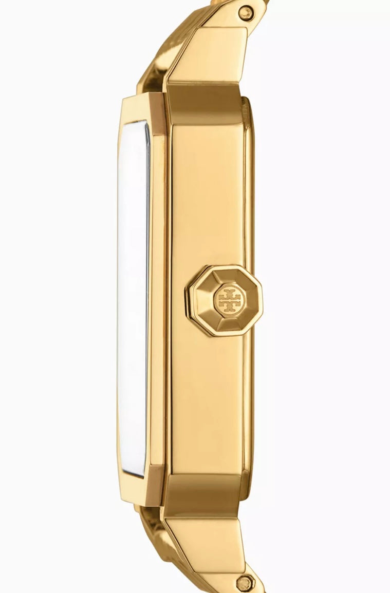 Tory Burch Robinson Quartz Sleek Watch (Gold)