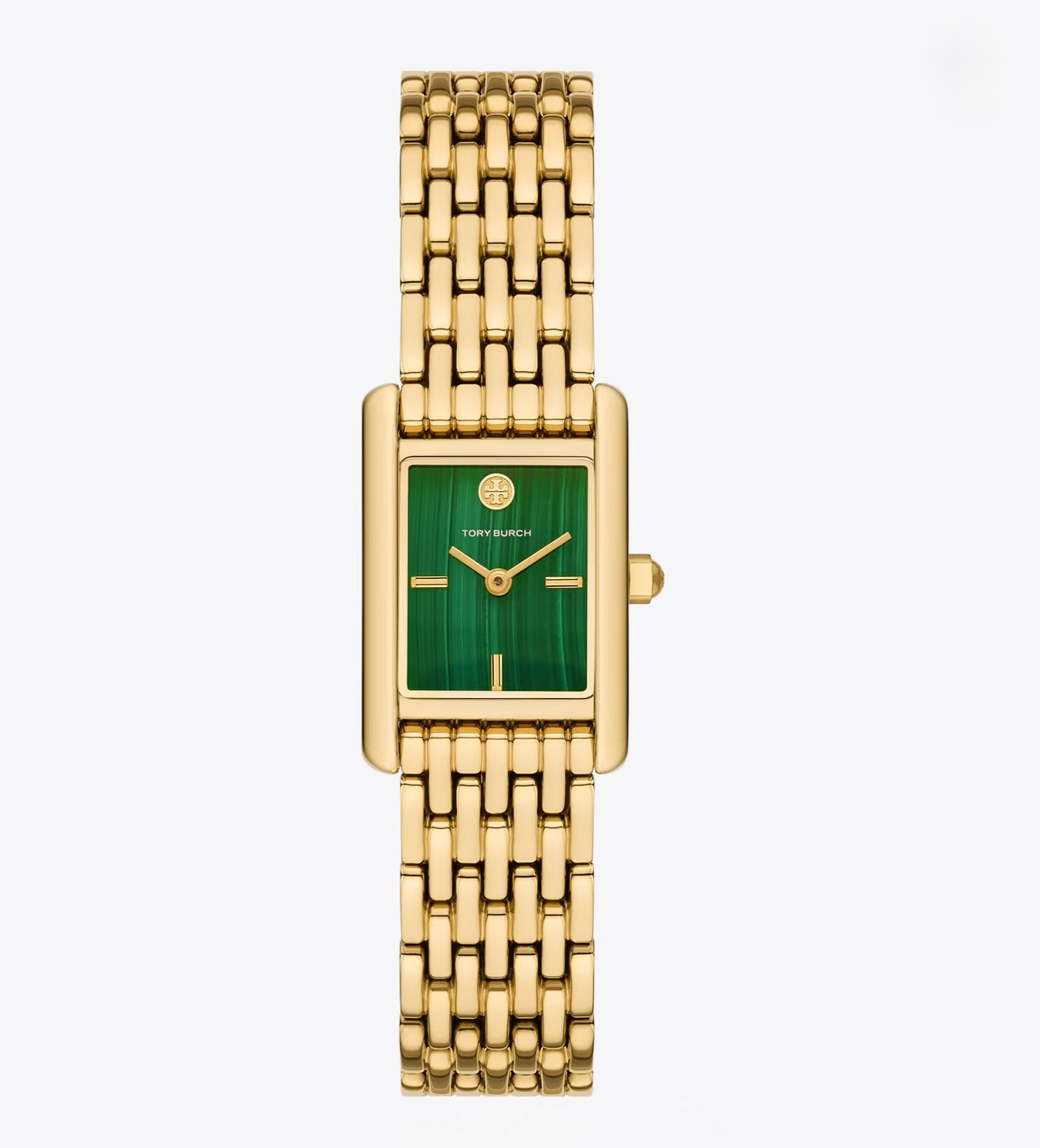 Tory Burch Small Eleanor Watch (Malachite-Gold)