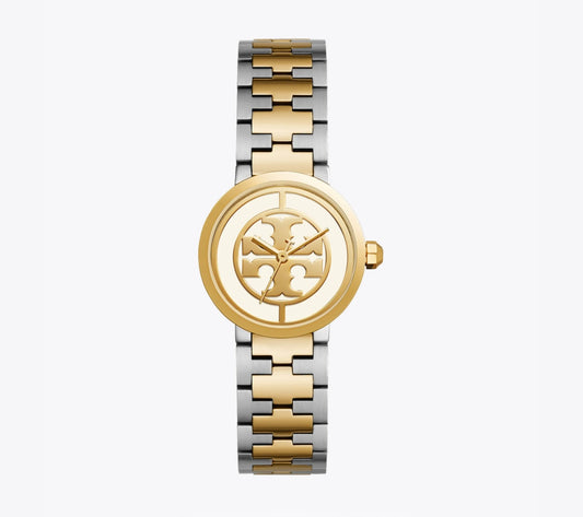 Tory Burch Reva Large Iconic Double T Logo Emblem - On Dial