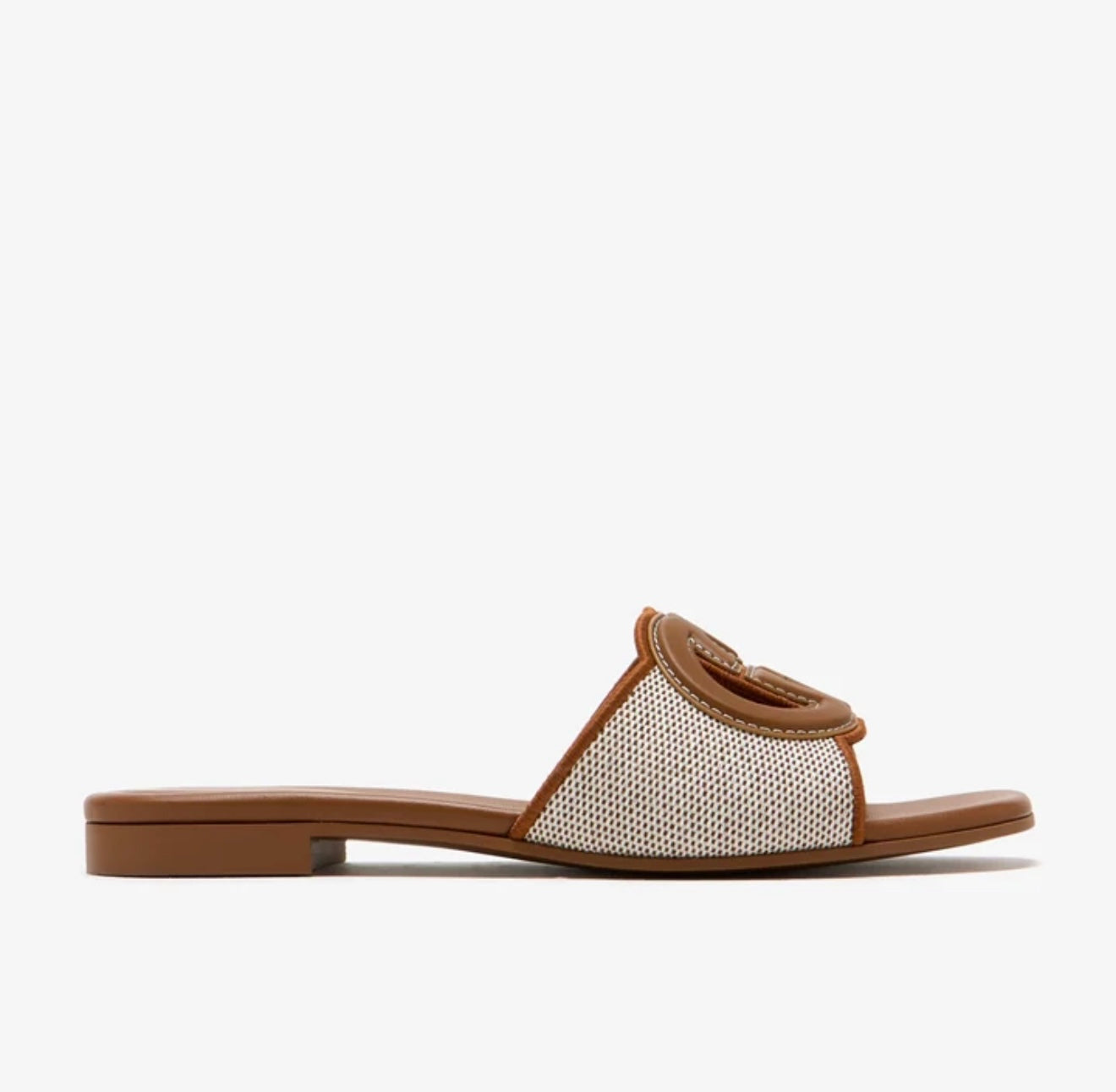GUCCI Interlocking G Slide Sandal (Brown)