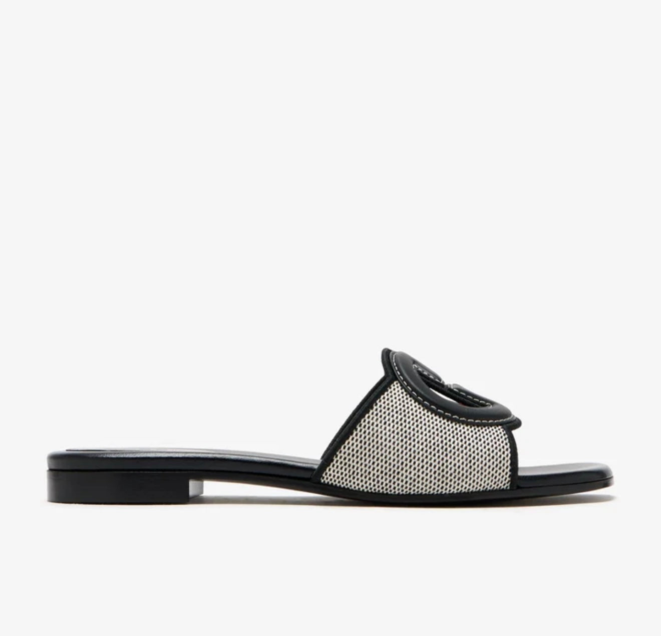 GUCCI Interlocking G Slide Sandal (Black)