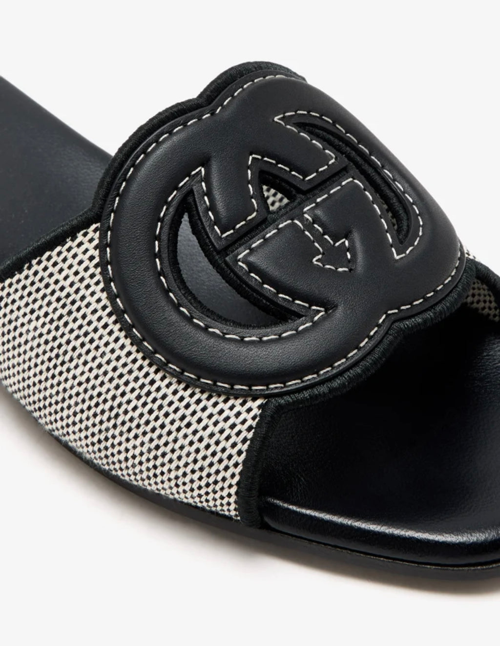 GUCCI Interlocking G Slide Sandal (Black)