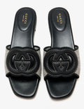 GUCCI Interlocking G Slide Sandal (Black)