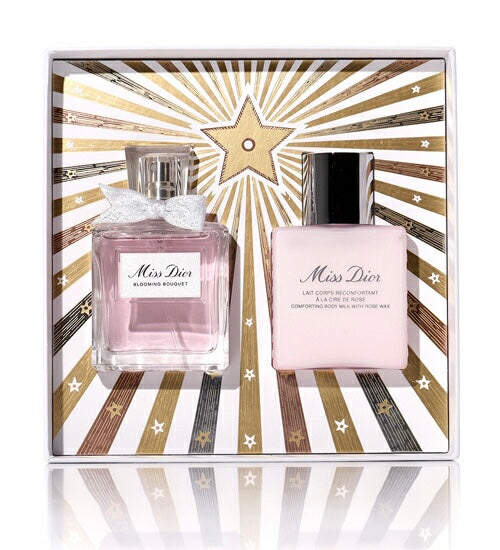 Miss Dior Blooming Bouquet Gift Set Featuring 50ML EDT Perfume & 75 ML Comforting Body Milk