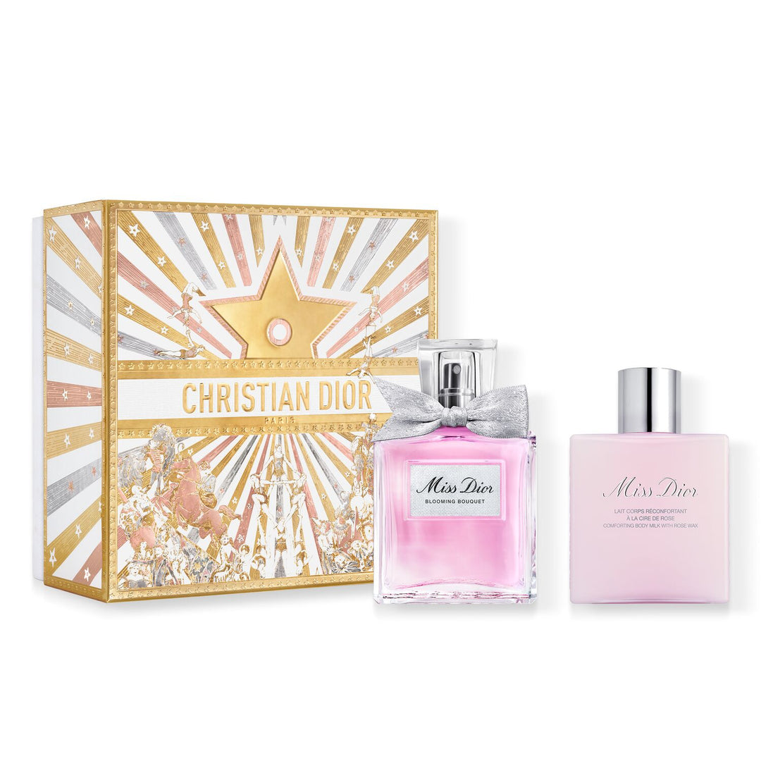 Miss Dior Blooming Bouquet Gift Set Featuring 50ML EDT Perfume & 75 ML Comforting Body Milk