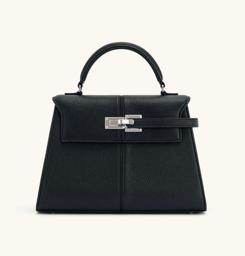 JW Pei Elise Top Handle Bag (Black)