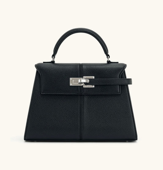 JW Pei Elise Top Handle Bag (Black)