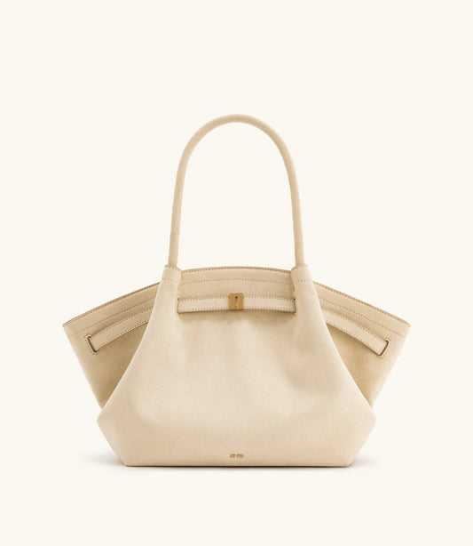 JW Pei Hana Medium Tote Bag (Off White)