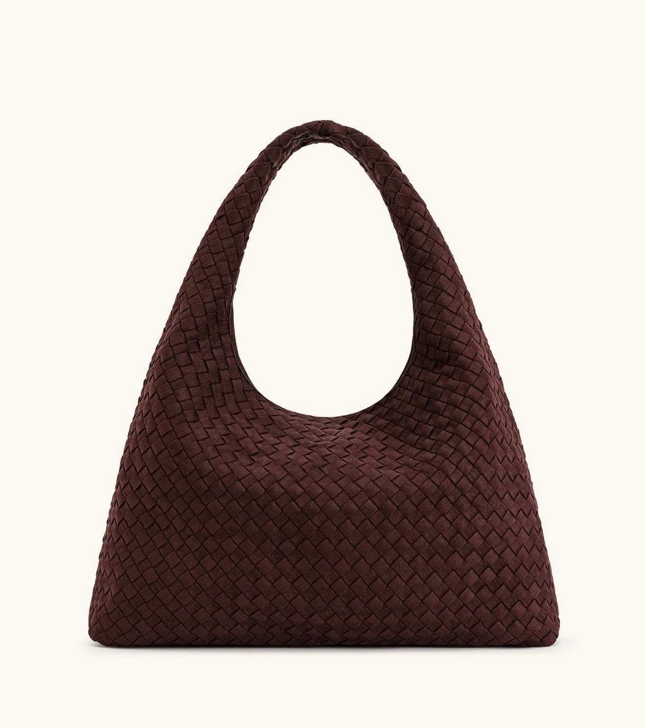 JW Pei Laura Woven Shoulder Bag (Deep Burgundy)