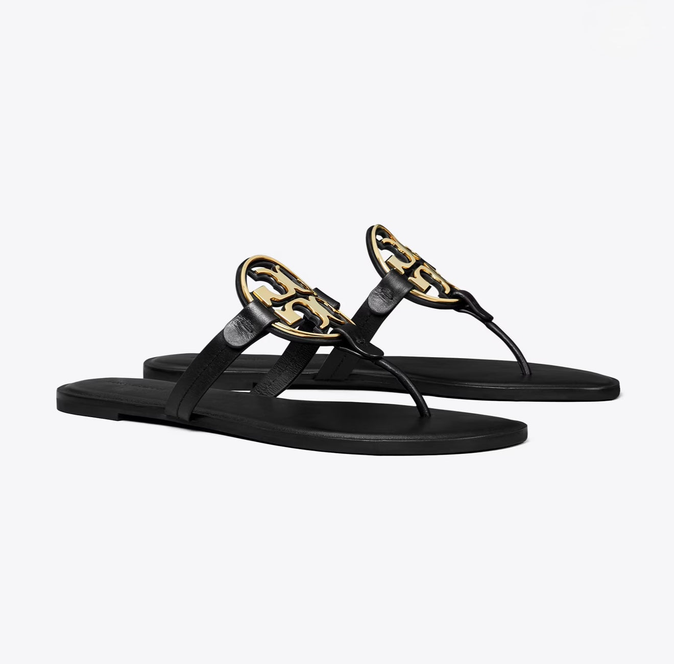 Tory Burch Miller Metal Logo Sandal