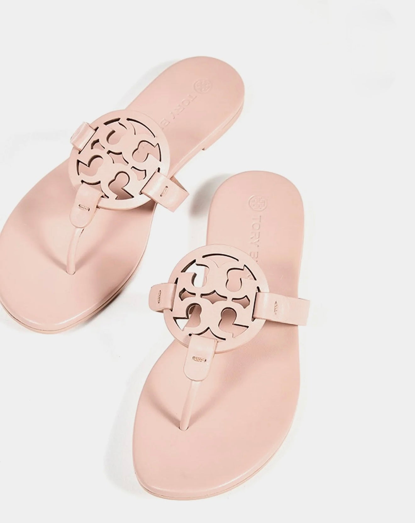 Tory Burch Miller Sandals Soft Calf Leather