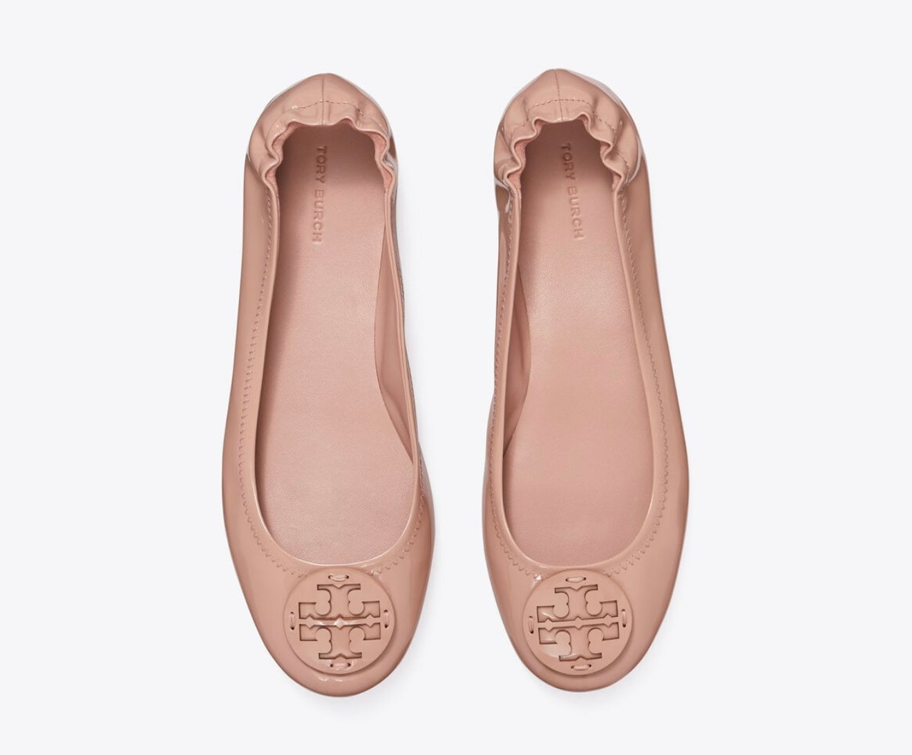 Tory Burch Minnie Travel Ballet Vintage Mauve