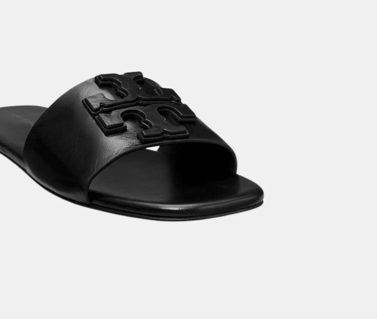 Tory Burch Ines Single Band Slide Black