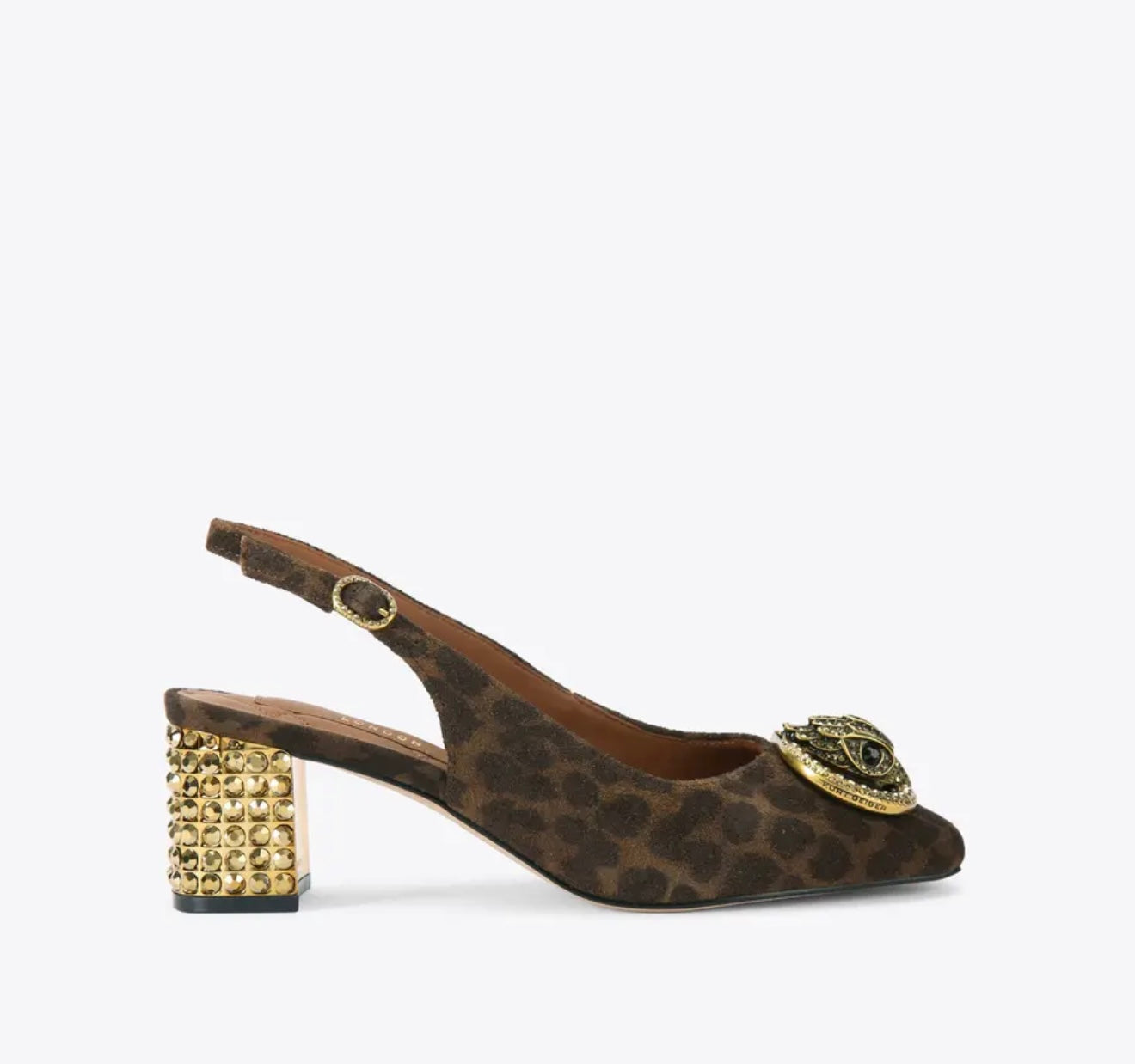 Kurt Geiger Chelsea Block Sling Back Heel