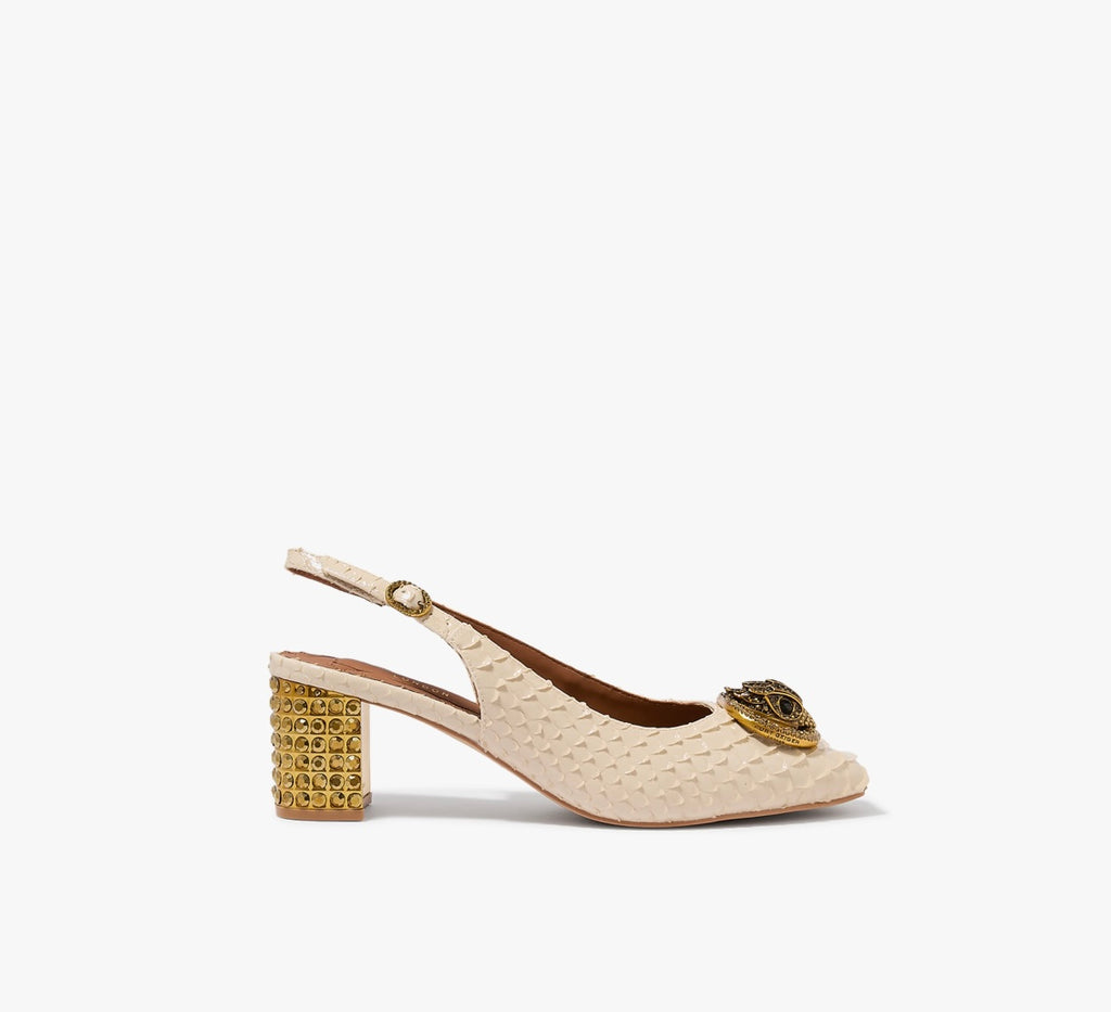 Kurt Geiger Chelsea Block Sling Back Heel