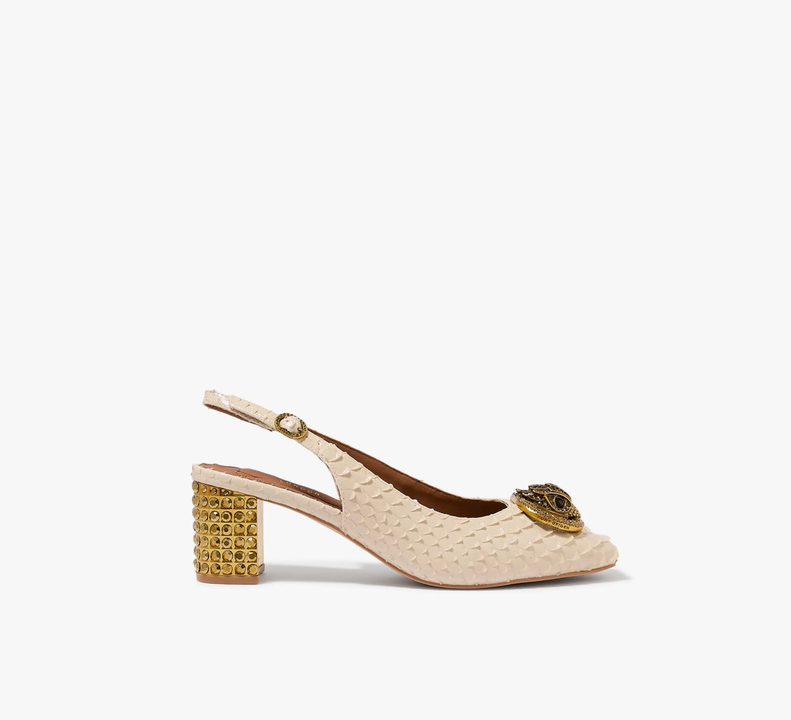 Kurt Geiger Chelsea Block Sling Back Heel