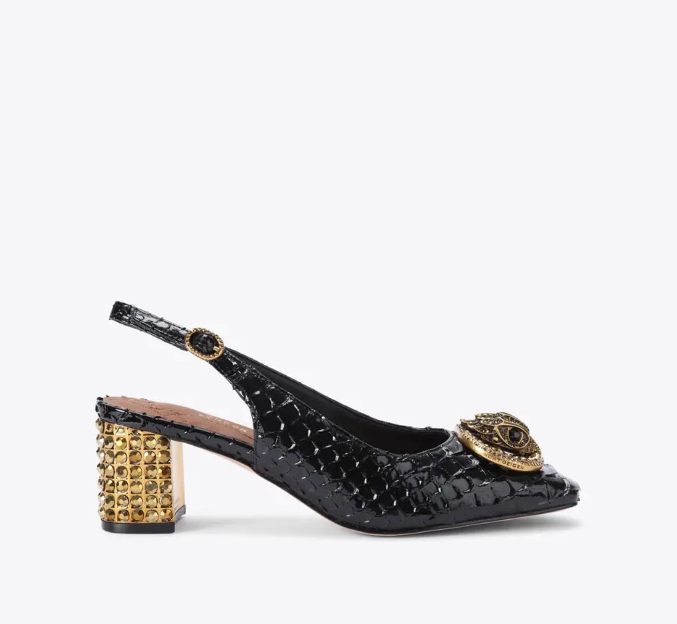 Kurt Geiger Chelsea Block Sling Back Heel