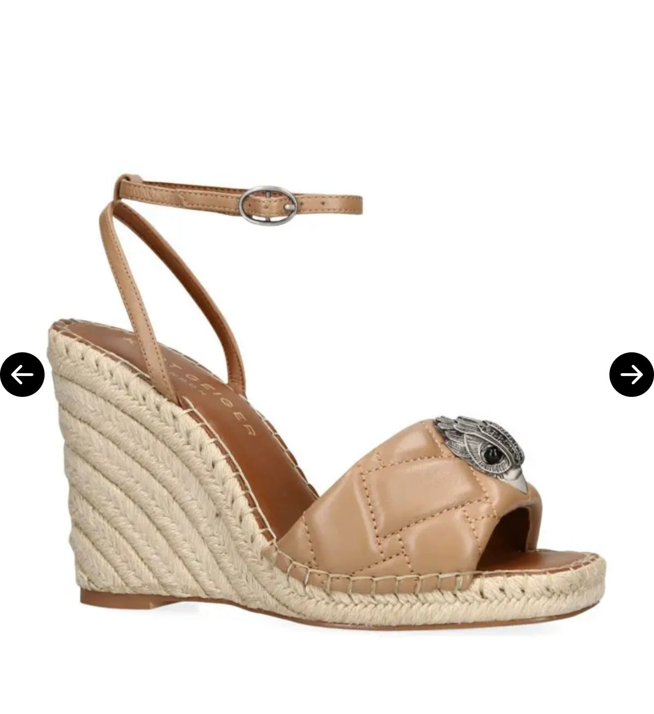 Kurt Geiger Kensington Espadrille Wedge Sandal