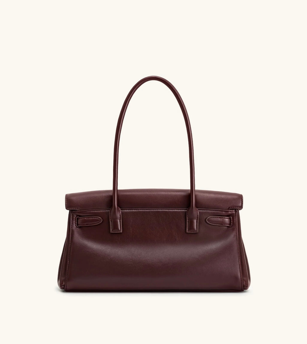 JW Pei Hana Medium Faux Suede Tote Bag (White)