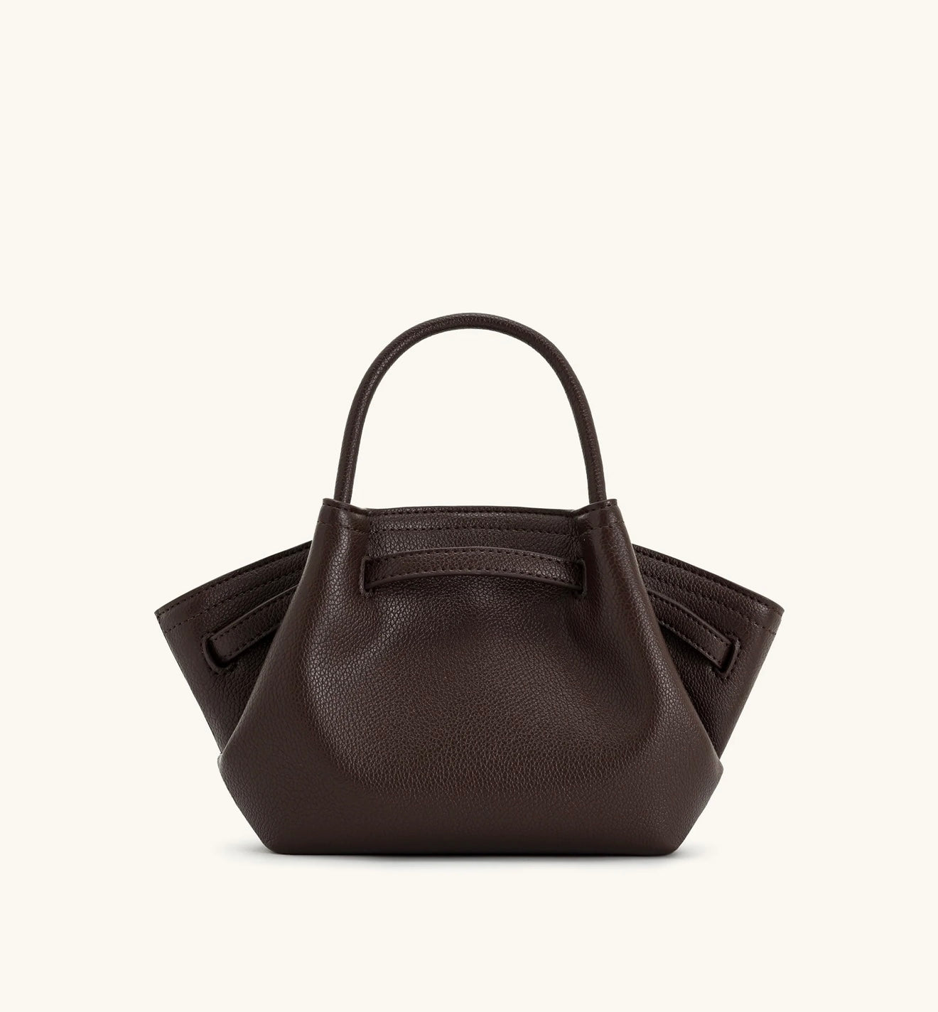 JW Pei Hana Mini Tote Bag (Dark Brown)