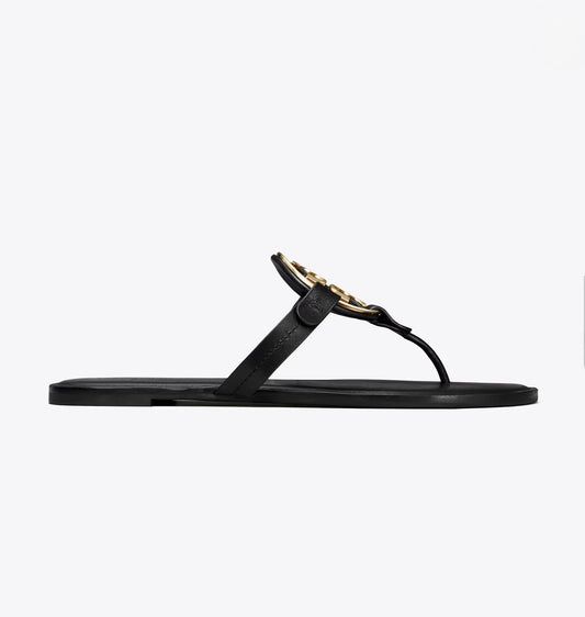 Tory Burch Miller Metal Logo Sandal