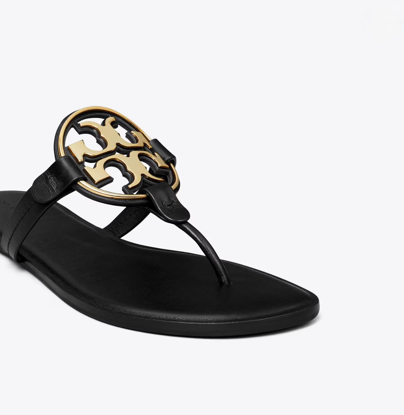 Tory Burch Miller Metal Logo Sandal