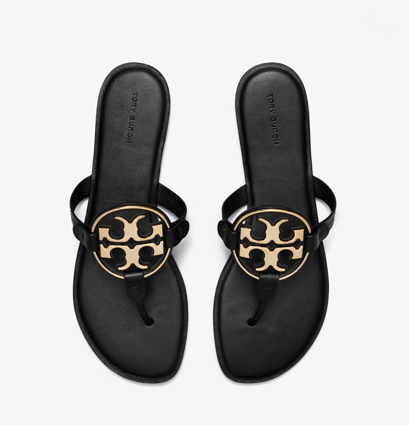 Tory Burch Miller Metal Logo Sandal