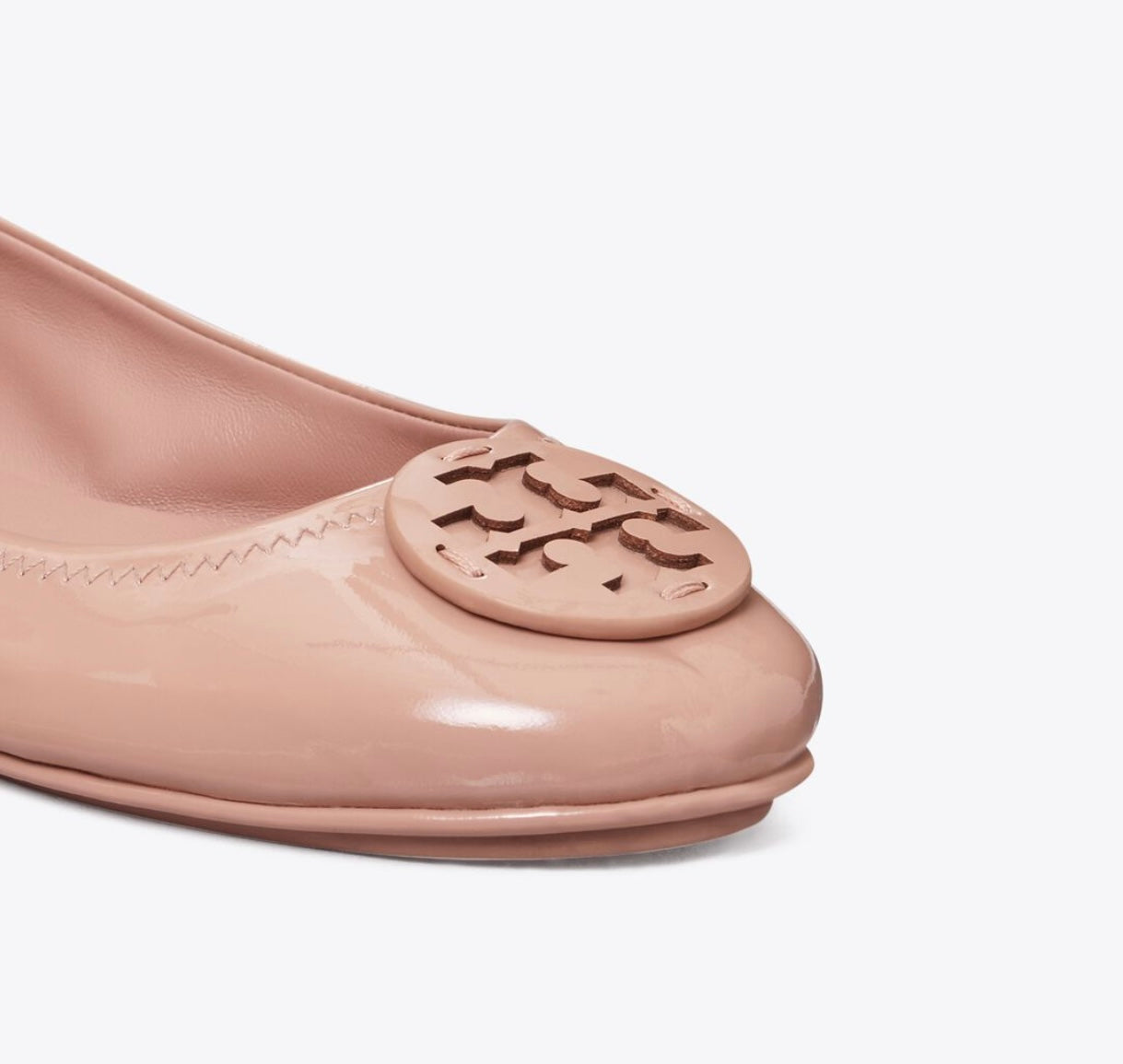 Tory Burch Minnie Travel Ballet Vintage Mauve