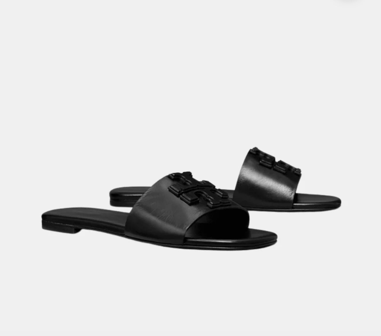 Tory Burch Ines Single Band Slide Black